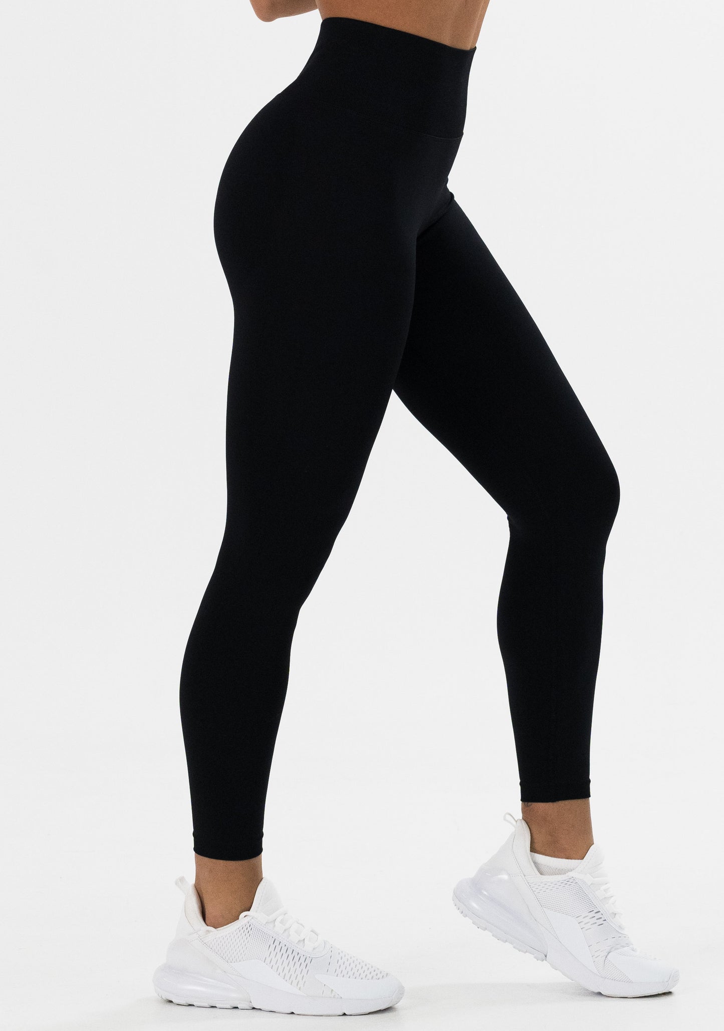 Scrunch Leggings in Schwarz