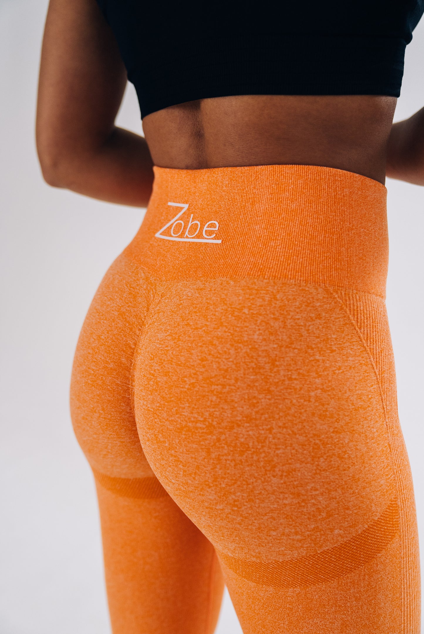 Scrunch Leggings in Orange