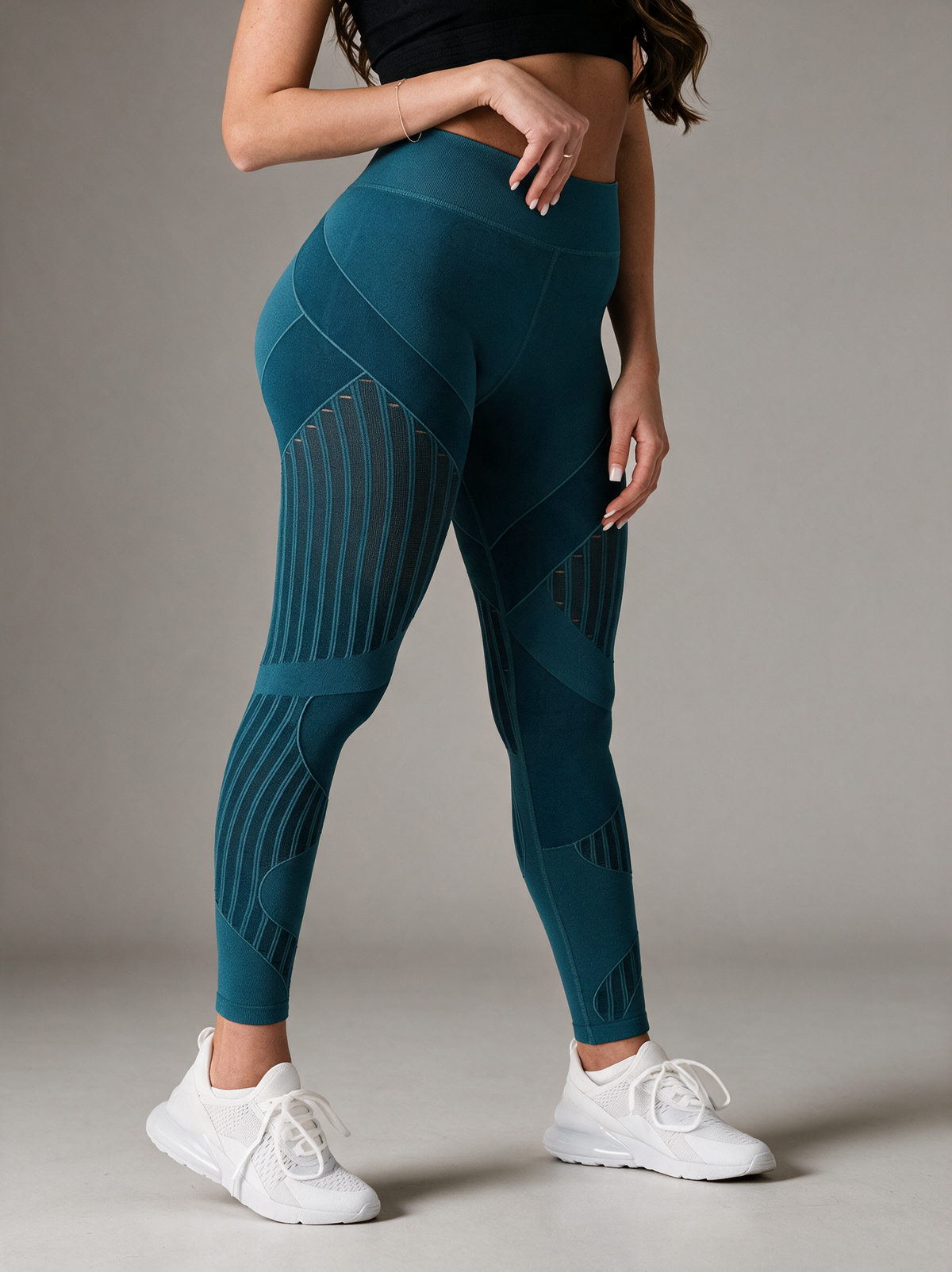 Mystic Leggings in Ozean-Blau