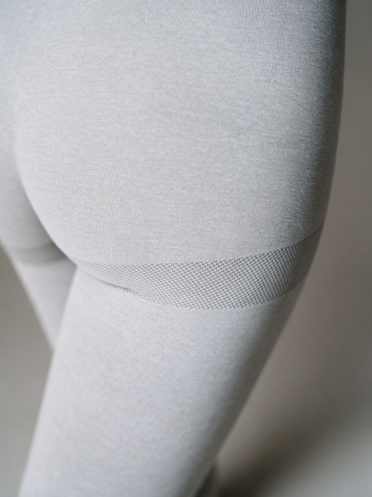 Scrunch Leggings in Hell-Grau