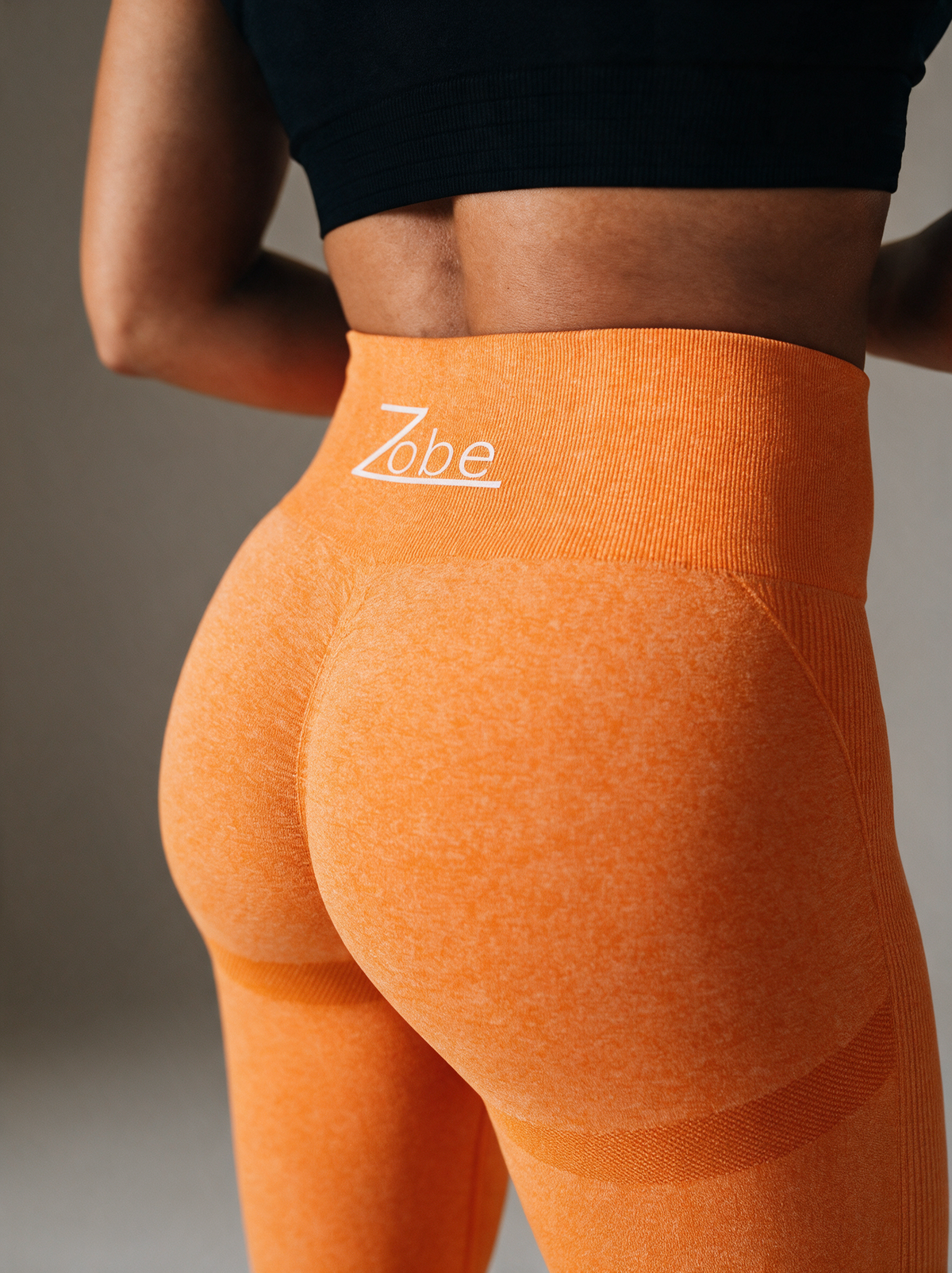 Scrunch Leggings in Orange