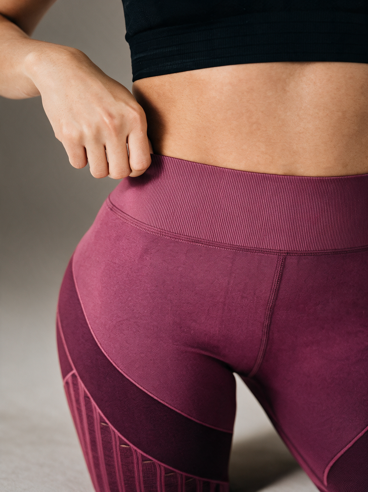 Mystic Leggings in Wein-Rot