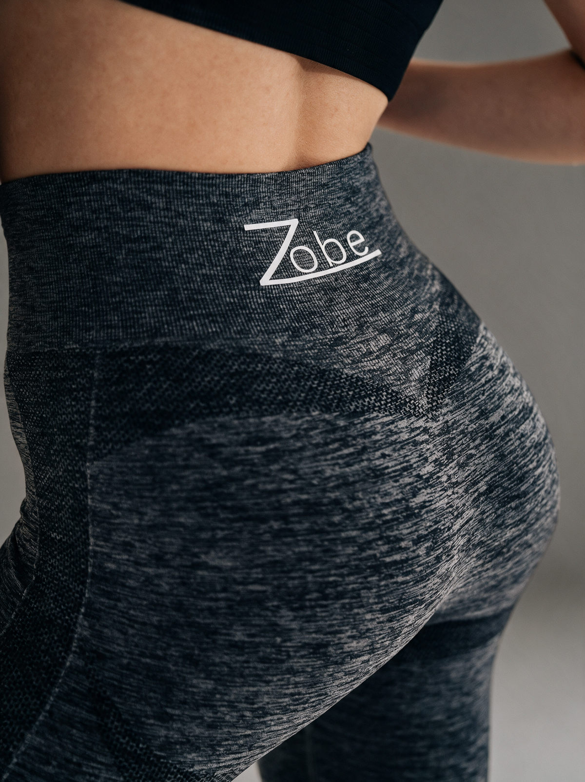 Classy Leggings in Dunkel-Grau